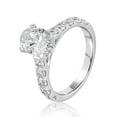 thumbnail image 3 of Lab Created Oval Cut Diamond Ring, 3 of 8