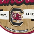 thumbnail image 4 of YouTheFan South Carolina Gamecocks 17"x12.5" 3D Multi-Layered Fan Cave Sign, 4 of 5