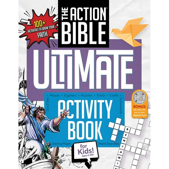 The Action Bible Ultimate Activity Book for Kids, Paperback