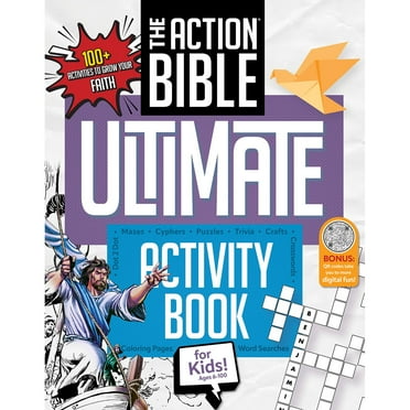 The Action Bible Ultimate Activity Book for Kids, Paperback