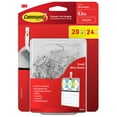 thumbnail image 1 of Command Small Wire Toggle Hooks, White 20 Hooks, 24 Strips, 1 of 7