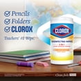 thumbnail image 7 of Clorox Disinfecting Cleaning Wipes, Bleach Free, Fresh Scent and Crisp Lemon, 5 pk., 425 Wipes Total, 7 of 11