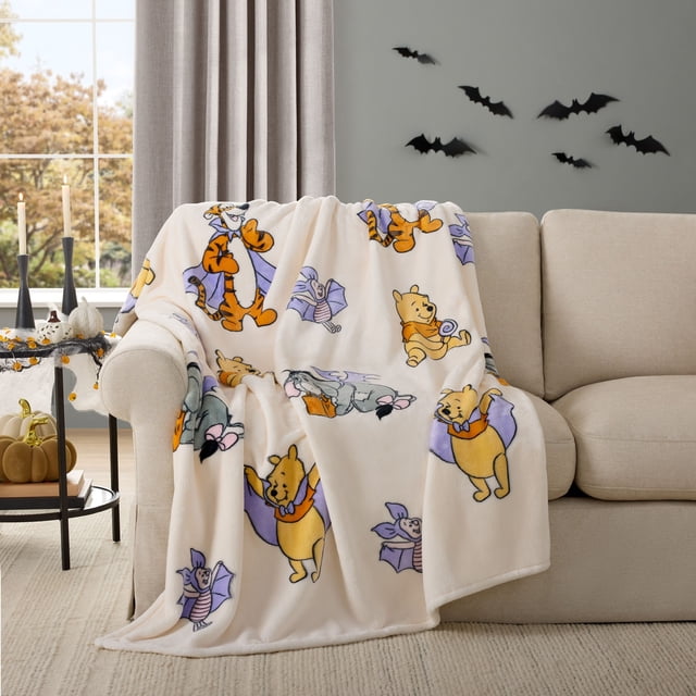 Licensed Characters Adult Halloween Silk Touch Throw Blankets, 60" x 70"