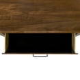 thumbnail image 6 of Society Den Zuma 2-Drawer Nightstand in Walnut, 6 of 9