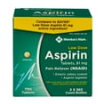 thumbnail image 1 of Member's Mark 81mg Low Strength Aspirin, 730 ct., 1 of 7