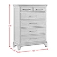 thumbnail image 9 of Society Den Johnshaven King Storage 3PC Bedroom Set in Espresso & Brown, 9 of 10