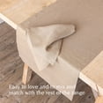 thumbnail image 3 of Over&Back Washed Linen Table Runner, 3 of 8
