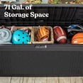 thumbnail image 10 of Keter Samoa 70 Gal. Resin Deck Box Large Outdoor Storage, 10 of 15