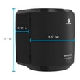 thumbnail image 3 of Marathon Manual Centerpull Paper Towel Dispenser, Black, 3 of 8