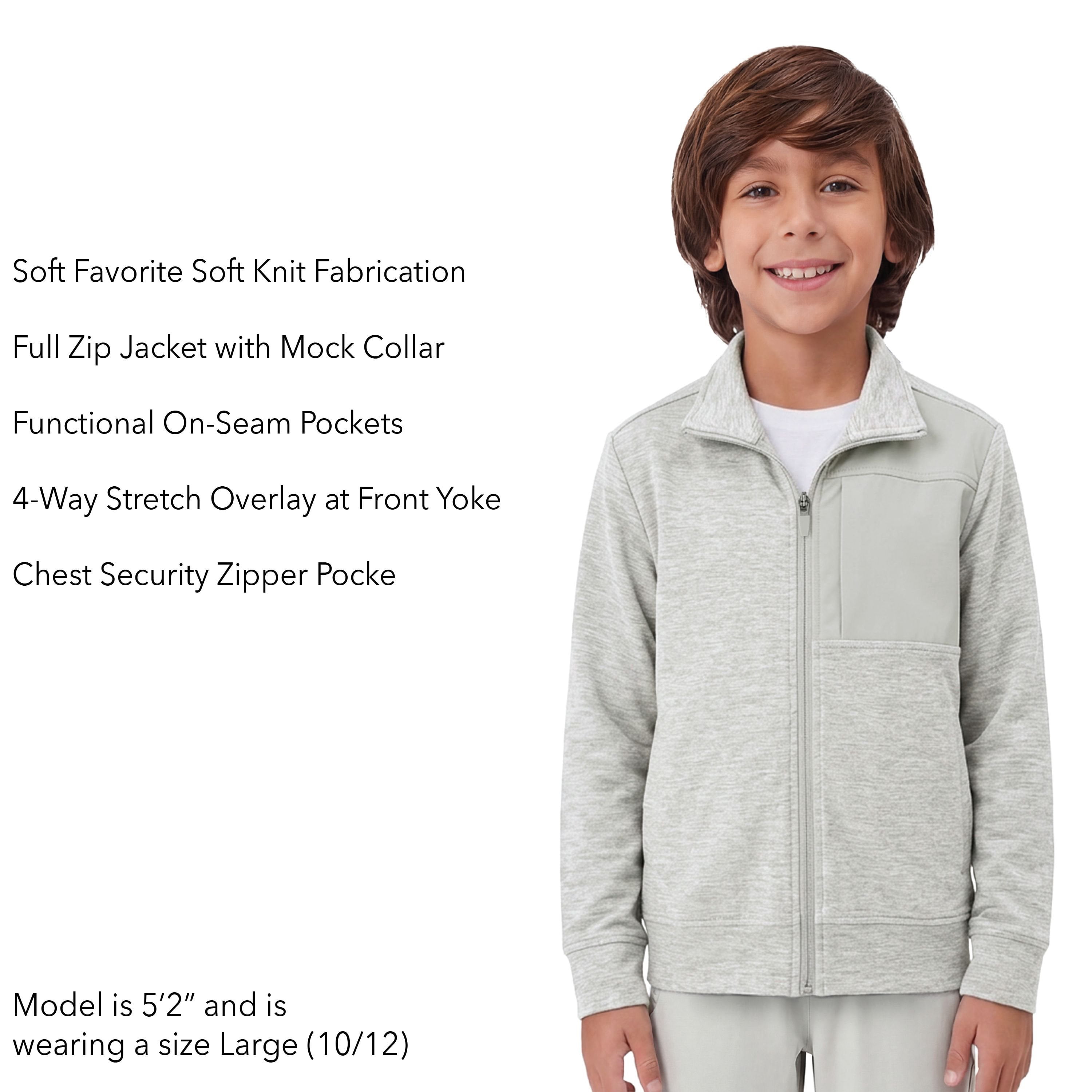 Member's Mark Boys Favorite Soft Full Zip Jacket - Samsclub.com