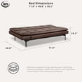 thumbnail image 4 of Serta Jacob Convertible Sofa, 4 of 11
