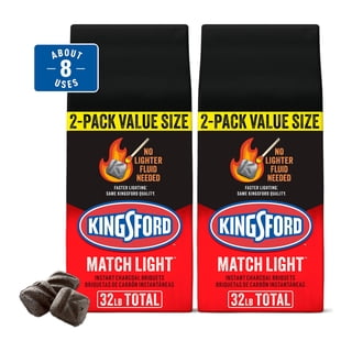 Kingsford Match Light Instant Charcoal Briquettes 2 Pack, 16 Lbs. Each
