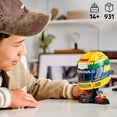 thumbnail image 2 of LEGO Editions Ayrton Senna Helmet Building Set, 931 pc., 2 of 6