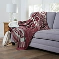 thumbnail image 1 of Officially Licensed NCAA Cloud Throw Blanket with Sherpa Back, 60" x 70", 1 of 4