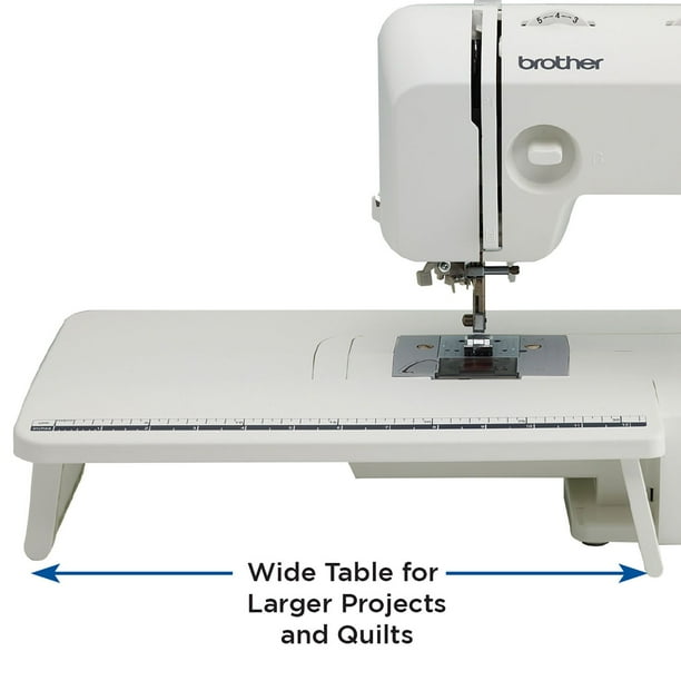 Brother XR3774C Sewing Machine with Wide Table and Motion/Open Toe