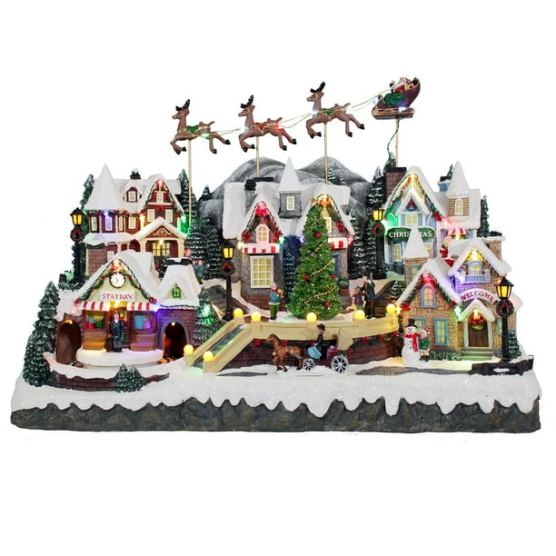 Member's Mark Holiday Animated Village with Lights & Music Member's Mark Holiday Animated Village with Lights & Music