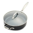 thumbnail image 1 of GreenPan Valencia Pro 4.5-Quart Ceramic Nonstick Saute Pan with Lid, 1 of 10