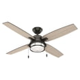 thumbnail image 16 of Hunter 52" Ocala Fresh White Outdoor Damp Rated Ceiling Fan with LED Light Kit and Pull Chain, 16 of 16