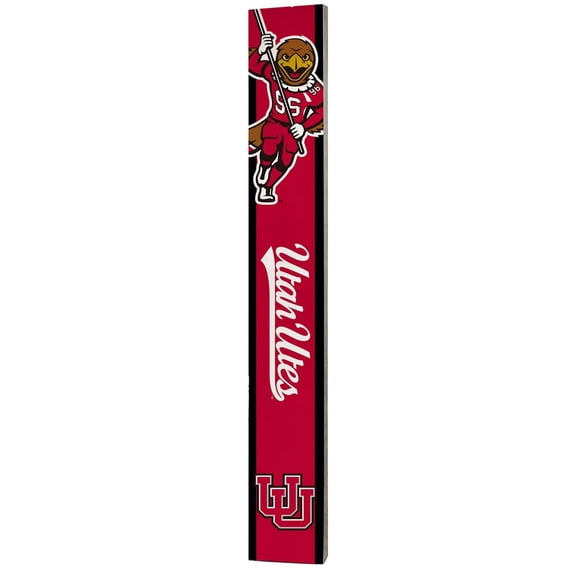 NCAA 8" x 60" Reversible Porch Greeter Sign