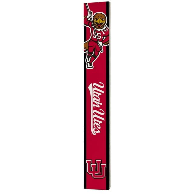 NCAA 8" x 60" Reversible Porch Greeter Sign