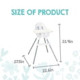 thumbnail image 3 of Regalo Baby Basics High Chair, 3 of 9