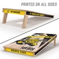 thumbnail image 2 of YouTheFan Wichita State Shockers 2'x4' Cornhole Board Set, 2 of 6