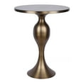 thumbnail image 1 of Belle & June Halo 24" Metal Accent Table, 1 of 5