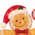 thumbnail image 4 of Member's Mark 4.5' Pre-Lit Twinkling Gingerbread Man, 4 of 5