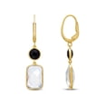 thumbnail image 3 of Multi-Gemstone Dangle Earrings in 14K Gold, 3 of 6