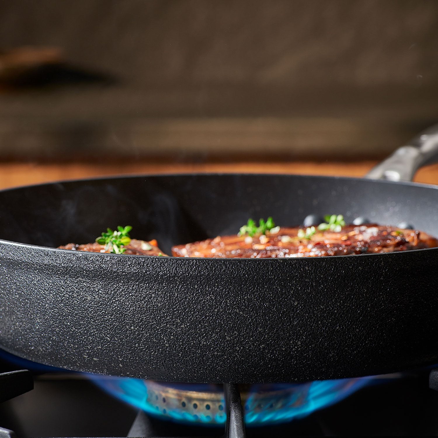 T-fal Stone Force 5-Quart Nonstick Jumbo Cooker with Lid