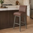 thumbnail image 1 of HH2 Home Parson Wood Adjustable Height Swivel Bar Stool, 1 of 2