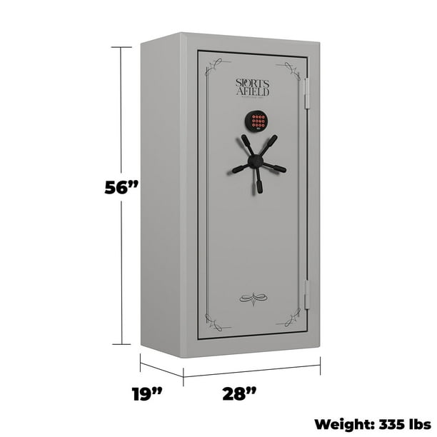 Sports Afield 32-Gun Fireproof and Waterproof Safe with Electronic