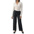 thumbnail image 5 of Social Standard by Sanctuary Women's Ruched Button-Up Top, 5 of 6