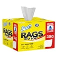 thumbnail image 3 of Scott Rags In a Box, White, All Purpose 350 Sheets/Box, 3 of 7