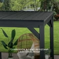 thumbnail image 12 of Backyard Discovery Stonebridge Steel Gazebo, Choose Size, 12 of 14