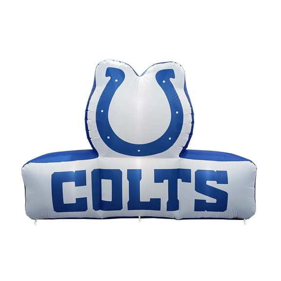 Logo Brands Indianapolis Colts Pre-Lit 7’x10’ Team Inflatable