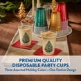 thumbnail image 3 of Member's Mark Heavy Duty Assorted Holiday Party Cups, 18 fl. oz., 140 ct., 3 of 6