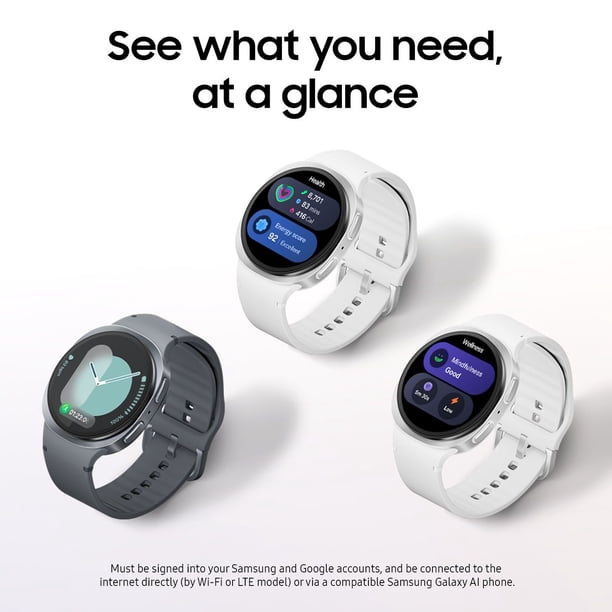 Samsung Galaxy Watch8 44mm Bluetooth Smart Watch, Graphite