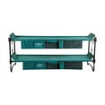thumbnail image 1 of Large Disc-O-Bed Bunkable Cots with 2 Side Organizers, 1 of 9