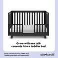 thumbnail image 4 of Storkcraft Beckett 3-in-1 Convertible Crib, Choose Your Color, 4 of 9