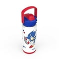 thumbnail image 7 of Zak Designs 20-oz. Stainless Steel Double Wall Beacon Straw Bottle for Kids, 2 pack, Choose Character, 7 of 9