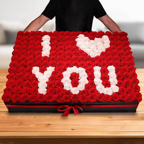 Member's Mark I LOVE YOU XXL Premium Preserved Rose Gift Display Box