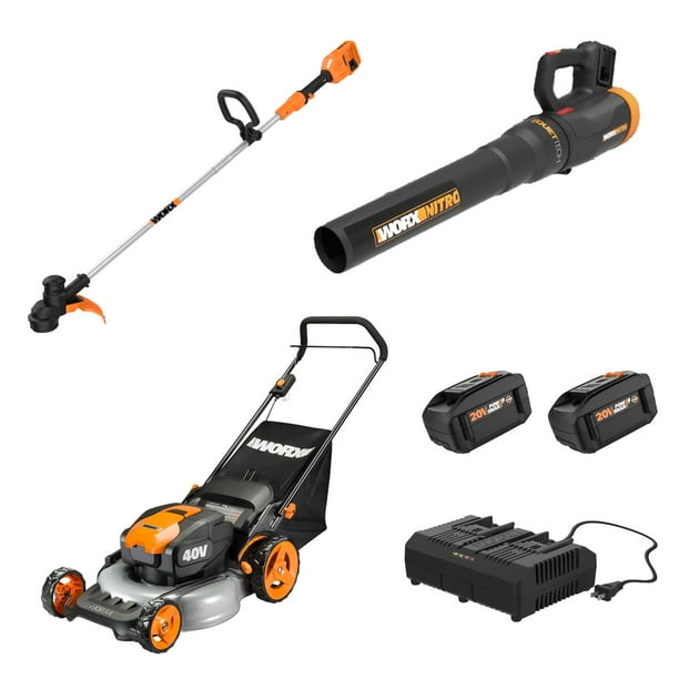 Worx 40v Combo, Includes 20