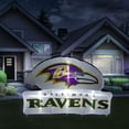 thumbnail image 3 of Logo Brands Baltimore Ravens Pre-Lit 7’x10’ Team Inflatable, 3 of 6