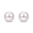 thumbnail image 2 of White Cultured Freshwater Pearl Stud Earrings, 2 of 4
