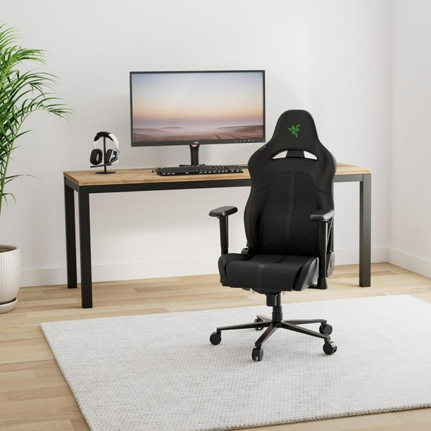 Razer Leatherette Enki X Gaming Chair Leet Edition, Black
