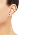 thumbnail image 3 of Micro Mini Diamond Stud Earrings in 14K Gold, 3 of 5