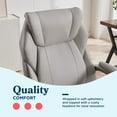 thumbnail image 4 of La-Z-Boy Westley Big & Tall Executive Office Chair With Active Lumbar Support, 4 of 12