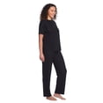 thumbnail image 2 of LOFT Women's 2-Piece Tee and Pant Pajama Set, 2 of 8
