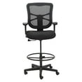 thumbnail image 4 of Alera Elusion Series Mesh Stool, Supports Up to 275 lb. (Black), 4 of 8